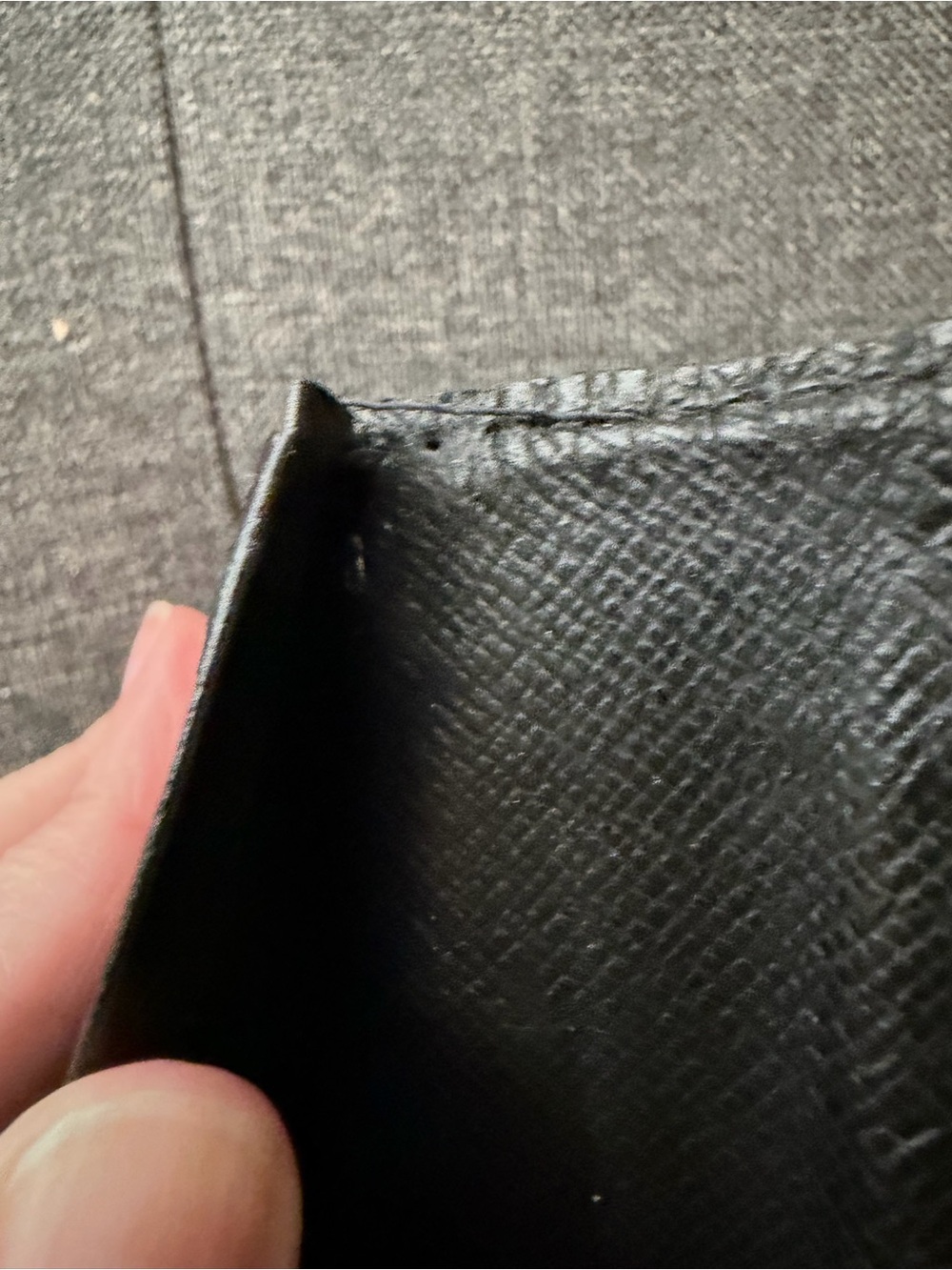 Louis Vuitton Black Damier Check Wallet - Picture 8 of 14